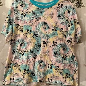 Tie Dye Mickey Mouse & Friends Shirt